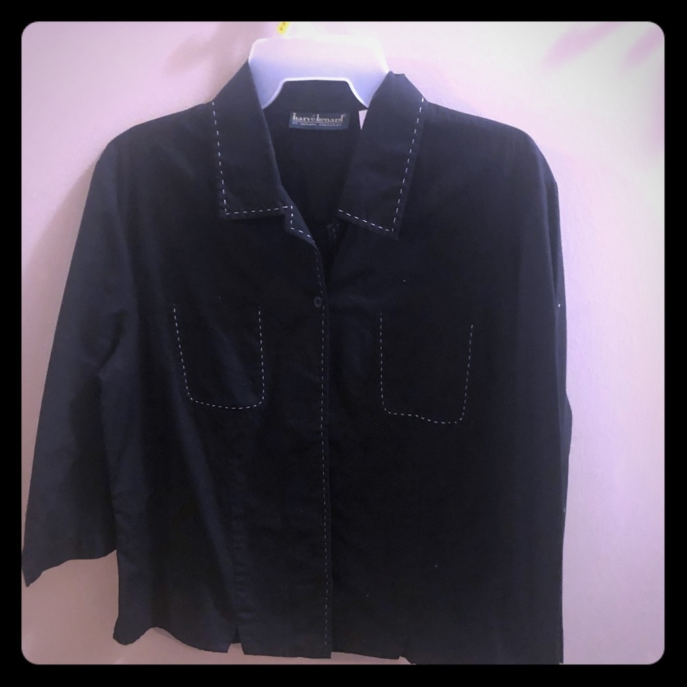 Cute Black Blouse